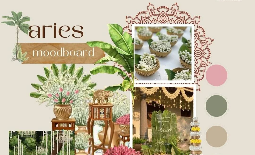 Indian Wedding Mood Boards: How to Create Your Wedding Style Step by Step — Cosmical Events wedding blog